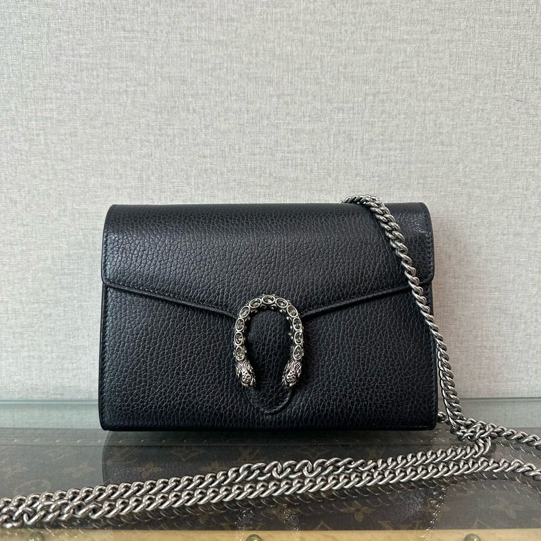 Gucci Dionysus WOC in Black Luxury Bags Wallets on Carousell