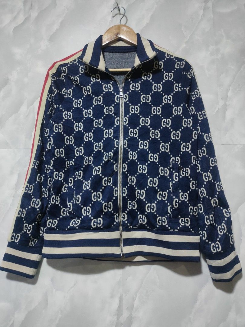 GUCCI MONOGRAM JAQUARD JACKET Luxury Apparel on Carousell