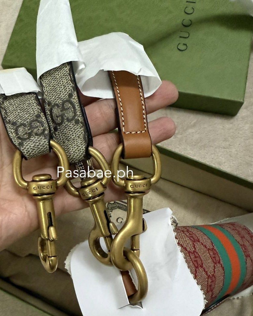 Gucci x Dans le vert SLG bag (Category: Luxury Bags & Wallets) located in Dasmarinas. Submitted by dubaibae (Listing ID 1336269342, Image 2). Description: -Brandnew -with box and paper bag -100% Authentic -MOP: Gcash or BPI -Delivery: via Lalamove or LBC .