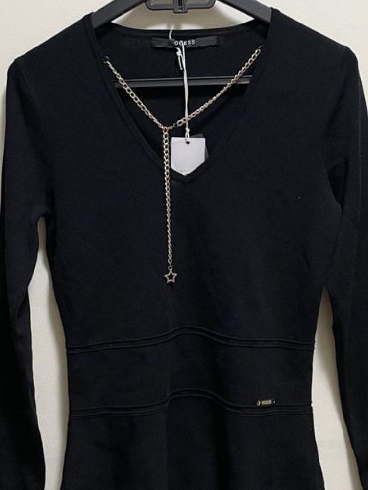guess peplum