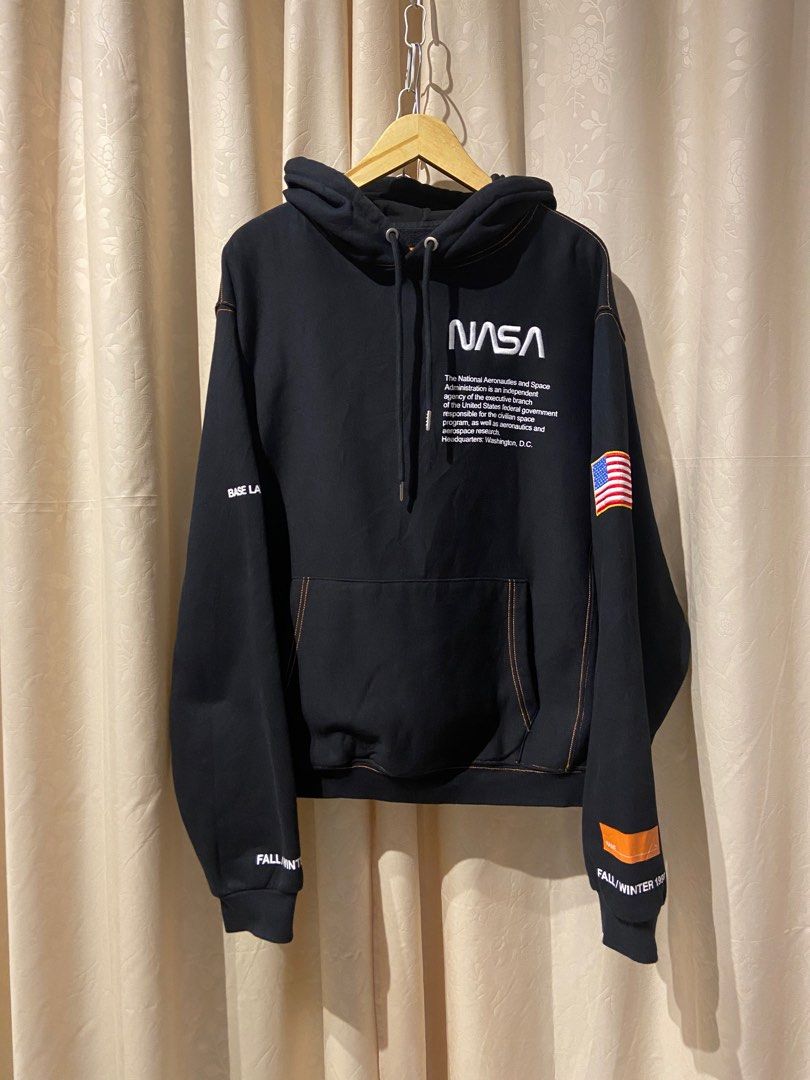 Hooded Heron Preston X Nasa Jacket Heron Preston X NASA High Tech