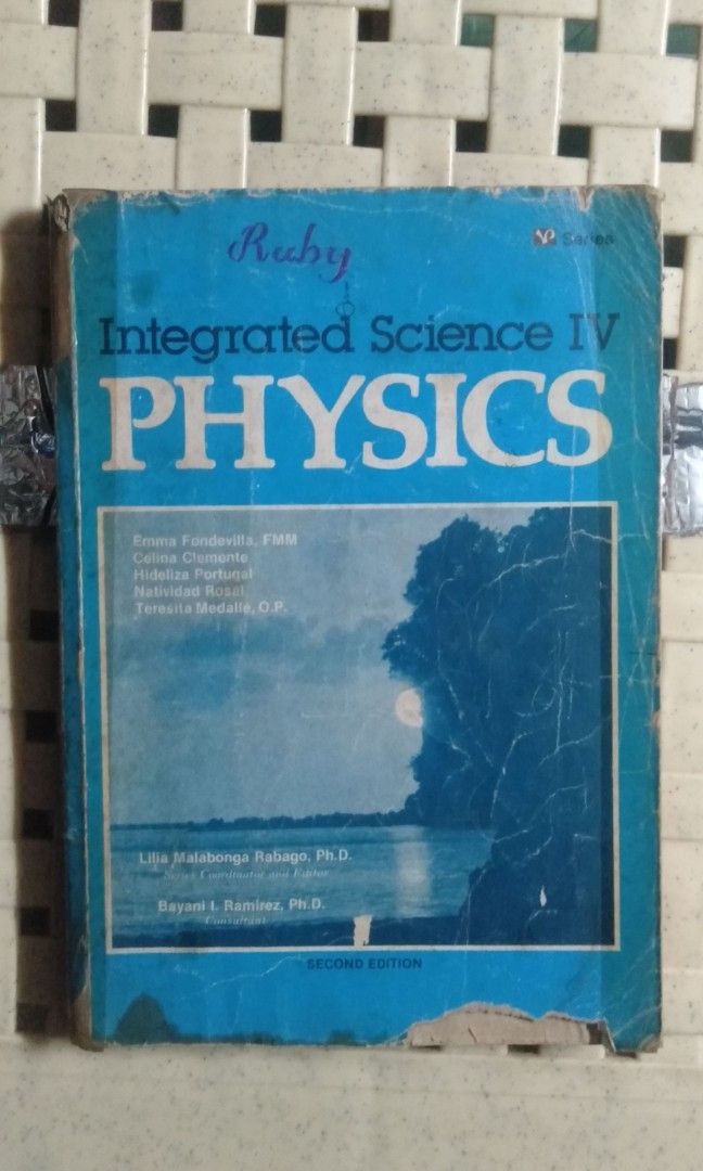 Integrated Science IV [Physics] (Category: Textbooks) located in Manila. Submitted by kaye_bns (Listing ID 1336192917, Image 1). Description: ~ pf and sf. ~ meet up [optional if around manila] ~ 500 last price if sure buyer. ~ X sensitive buyer. 📌 No to offer to 500⬇️ , walang magpipilit pong mag-lower price if sensitive. mop : gcash mod : lalamove/lbc DM me if interested..