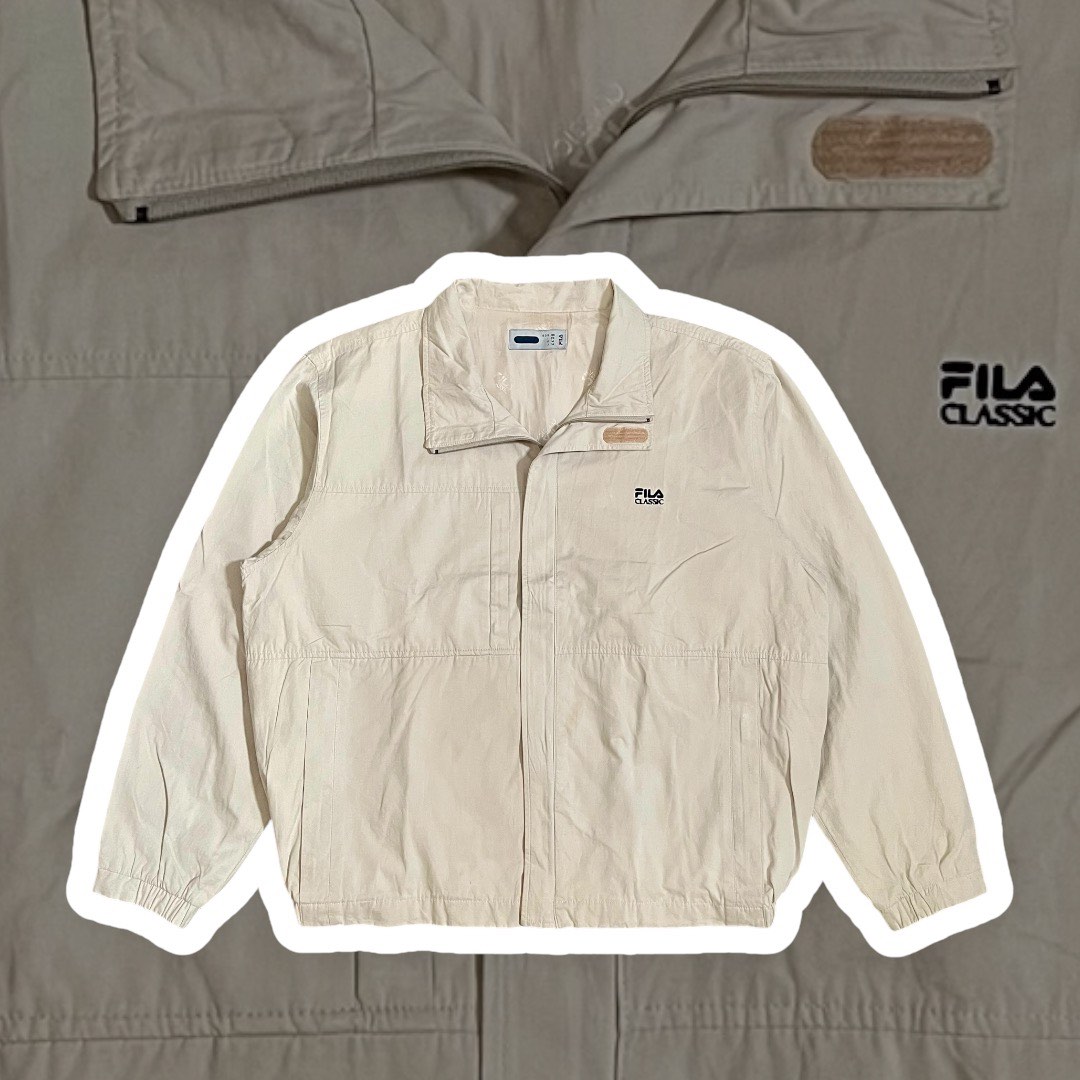 •JAKET HARRINGTON FILA CLASSIC SUEDE ®️