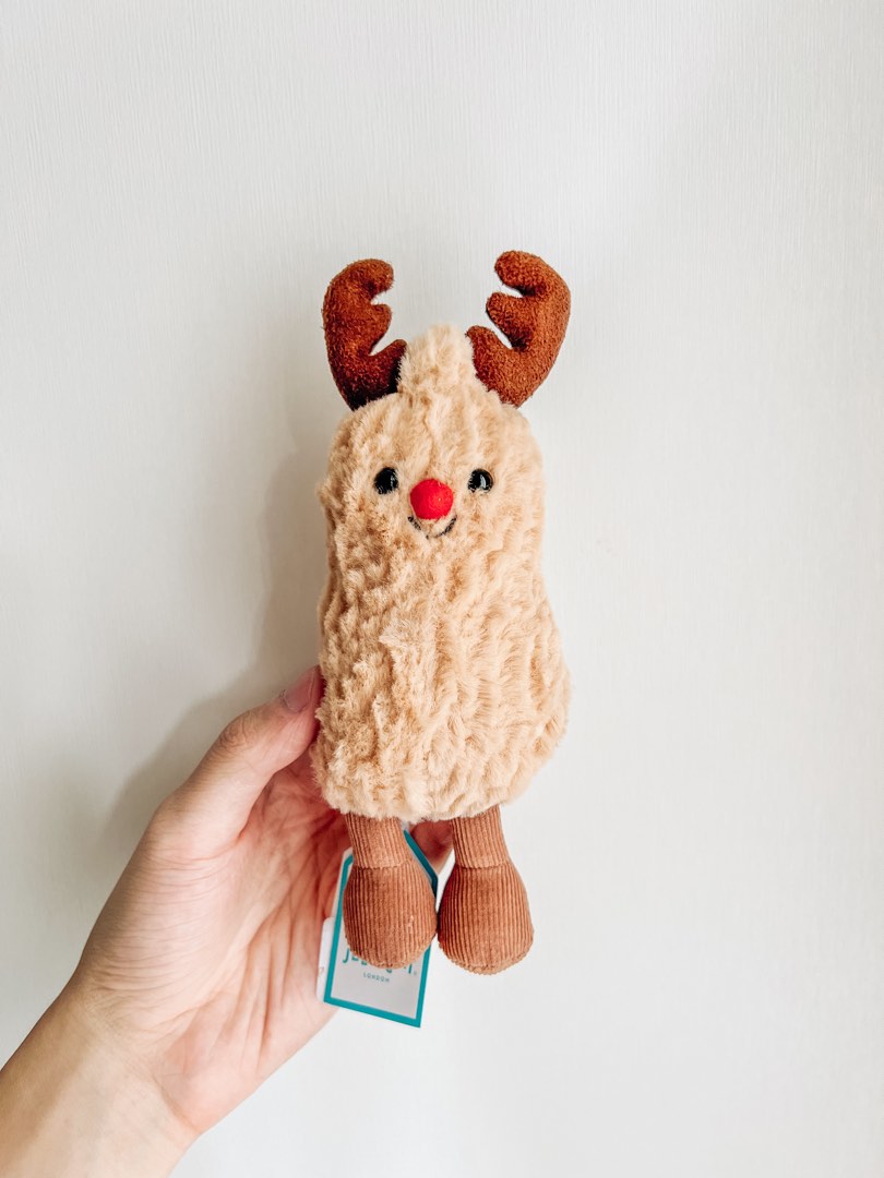 新作 新品聖誕限定 jelly cat Christmas Peanut 落花生 Jellycat 2025