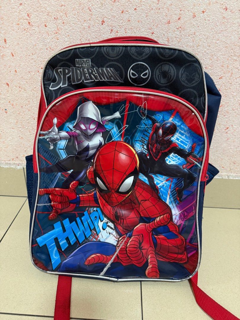 Marvel Spiderman School Bag Hobbies Toys Stationery Craft Stationery School Supplies on Carousell