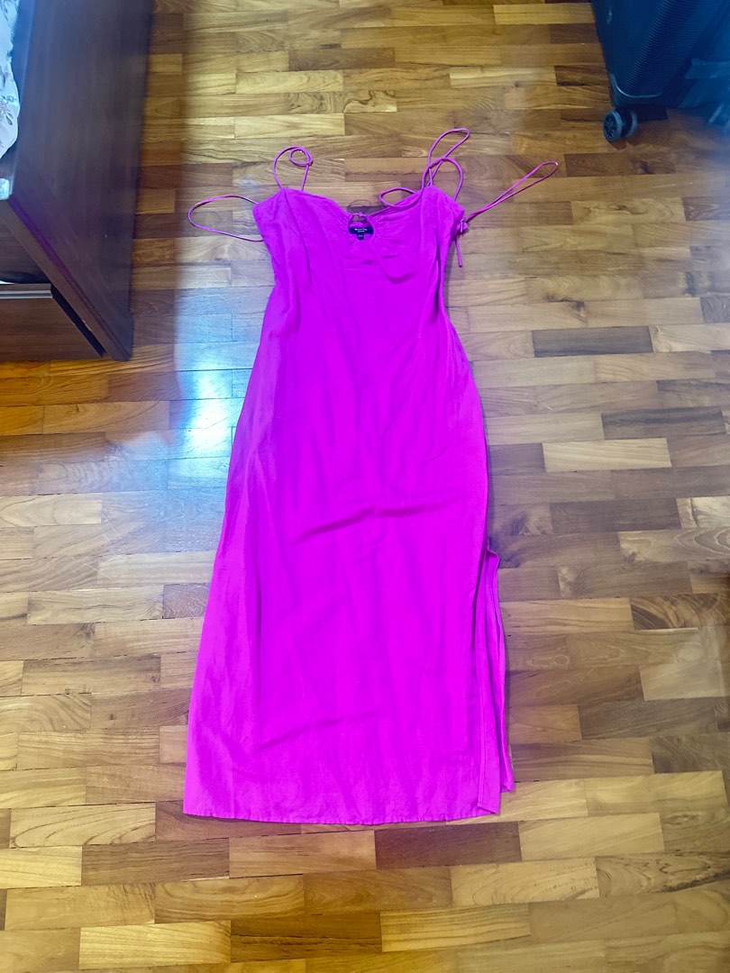 Massimo dutti linen dress, Women's Fashion, Dresses Sets