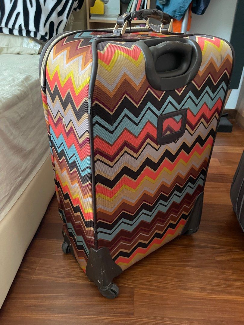 Missoni for target suitcase sales