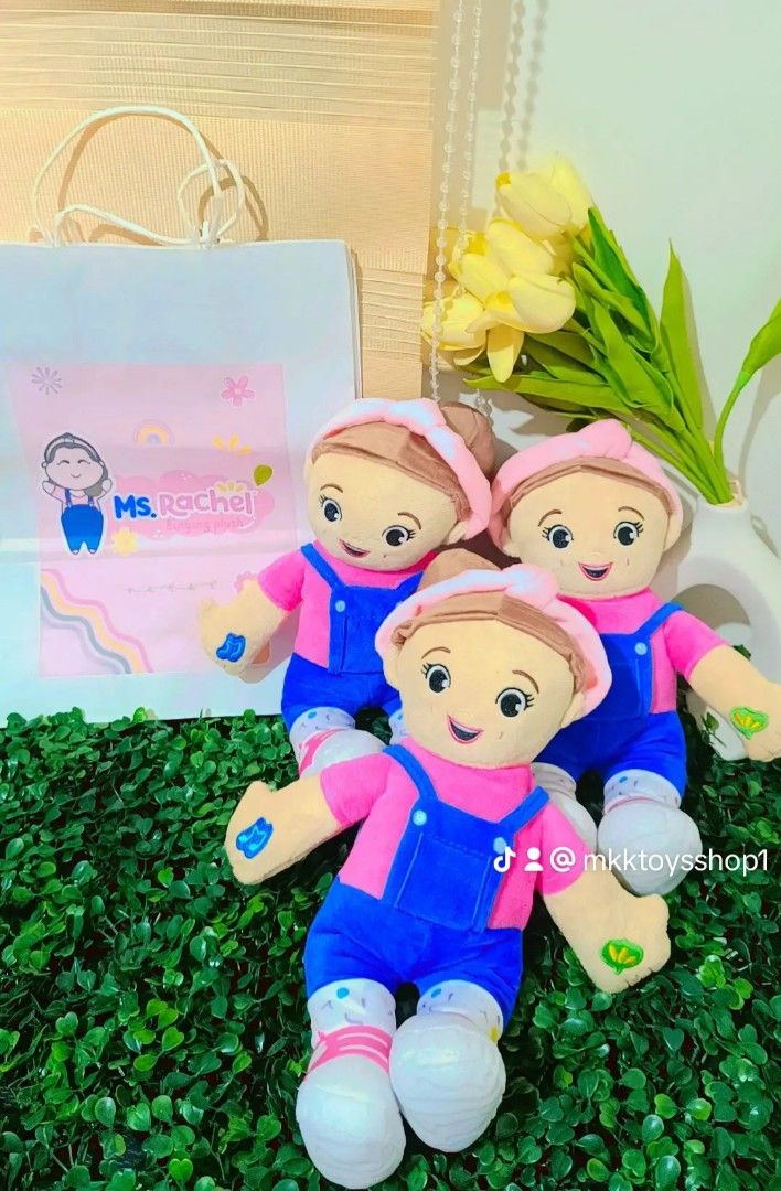 Ms. Rachel Sing and Talk Doll (Category: Kids Toys) located in Quezon City. Submitted by mhoniqvela04 (Listing ID 1336305247, Image 1). Description: Brandnew with plain box and paperbag 100% Working No issue.