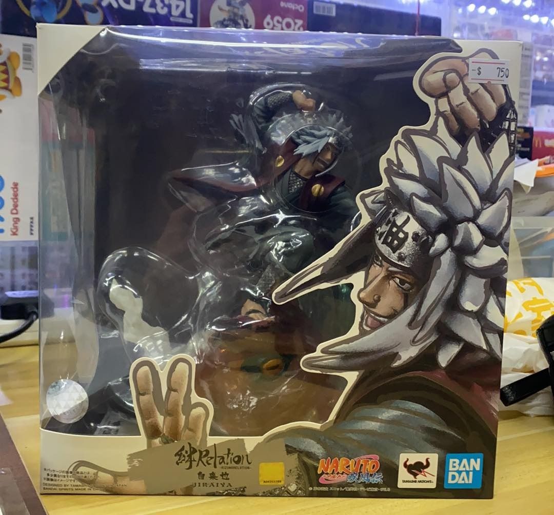 N)開封品Bandai Naruto Figuarts Zero Jiraiya Kizuna Relation 自來也絆火影忍者, 興趣及遊戲,  玩具& 遊戲類- Carousell