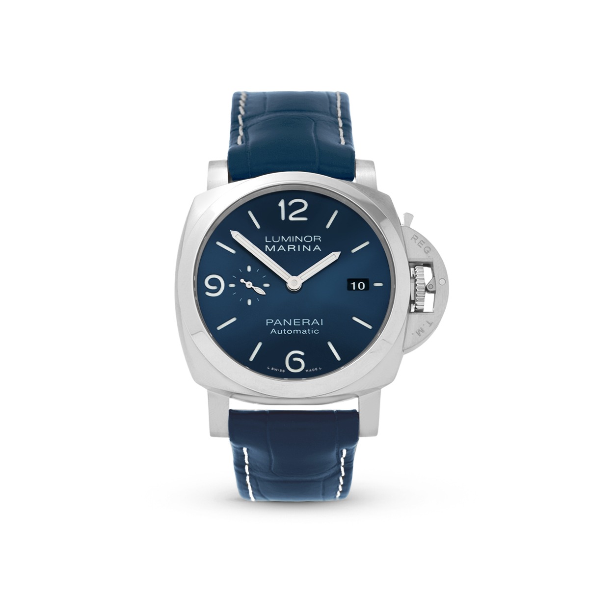 New Oct 2024 Panerai Luminor Marina 44 PAM01313 Blue Luxury Watches on Carousell