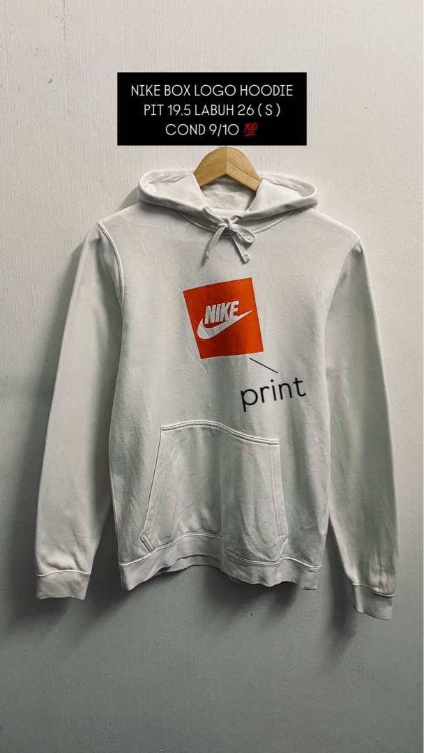 box logo nike hoodie