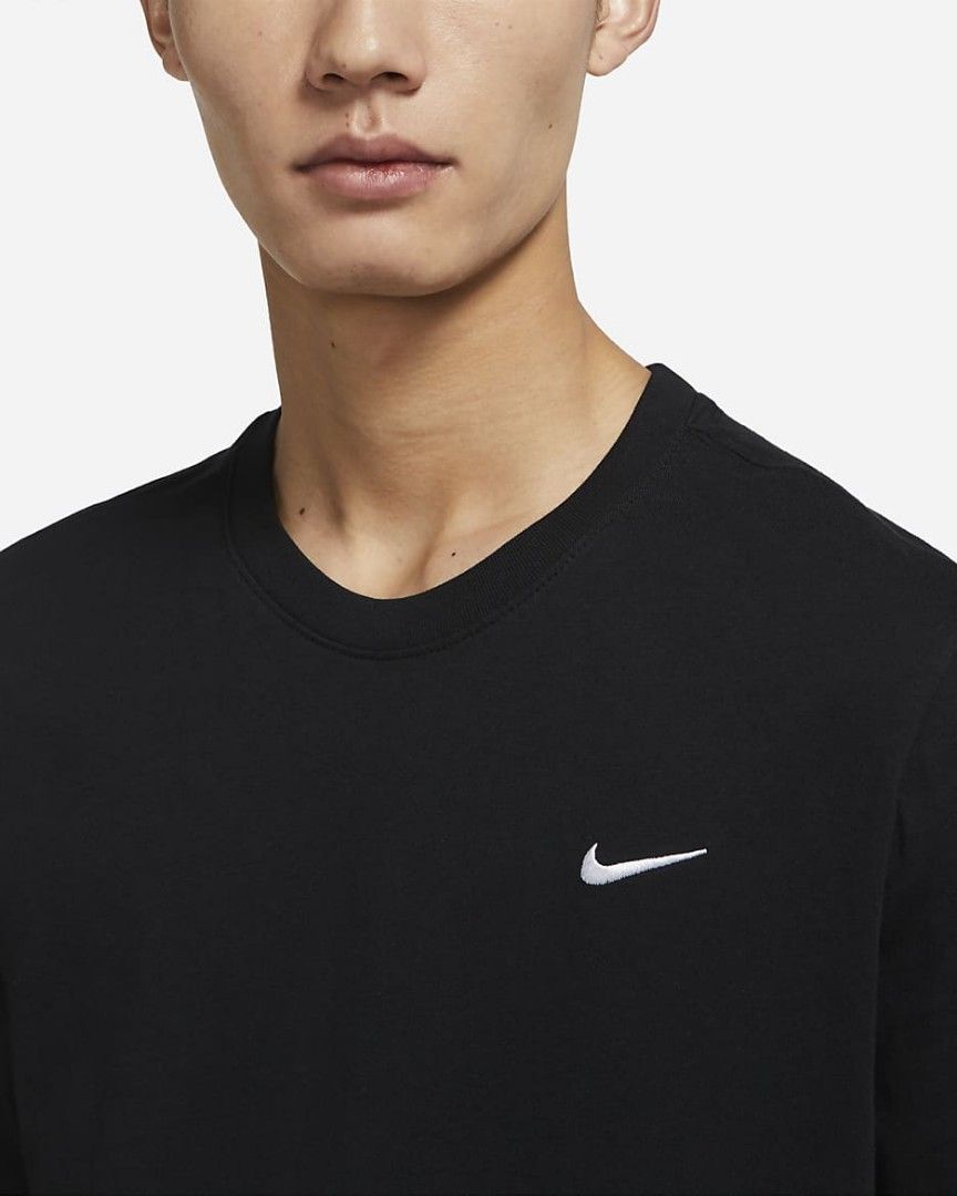 Nike Men s Sportswear Embroidered Swoosh Tee Brand New Men s Fashion Tops Sets Tshirts Polo Shirts on Carousell
