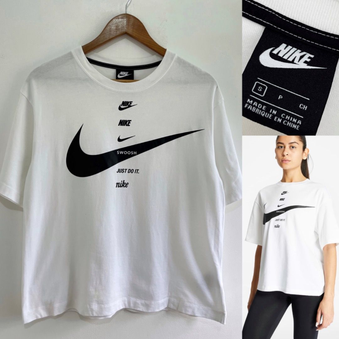 Nike multi swoosh t shirt clearance