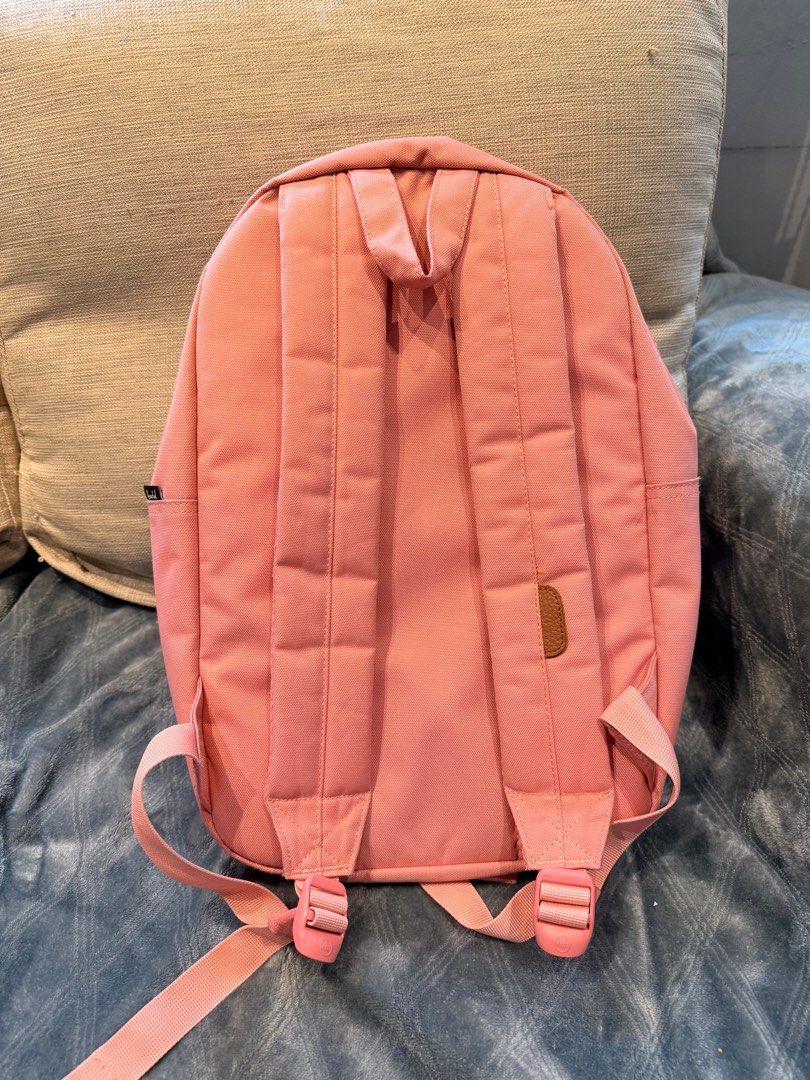 Original Herschel Backpack (Category: Backpacks) located in Manila. Submitted by copthatstuff (Listing ID 1336224990, Image 2). Description: Settlement backpack in Flamingo.