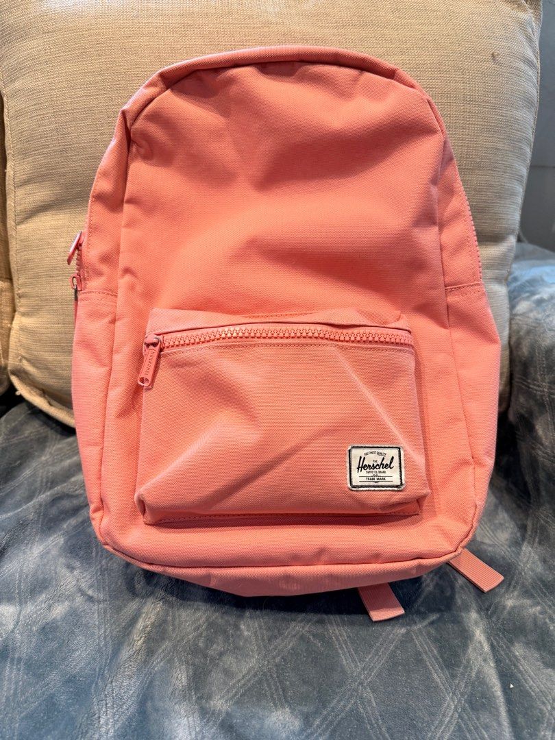 Original Herschel Backpack (Category: Backpacks) located in Manila. Submitted by copthatstuff (Listing ID 1336224990, Image 1). Description: Settlement backpack in Flamingo.