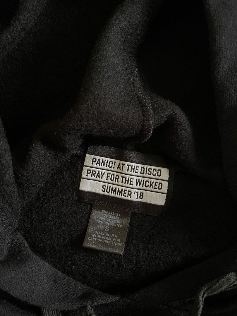 Panic at the disco crop top hoodie hotsell