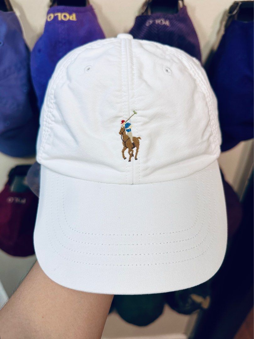 White polo dad hat outlet