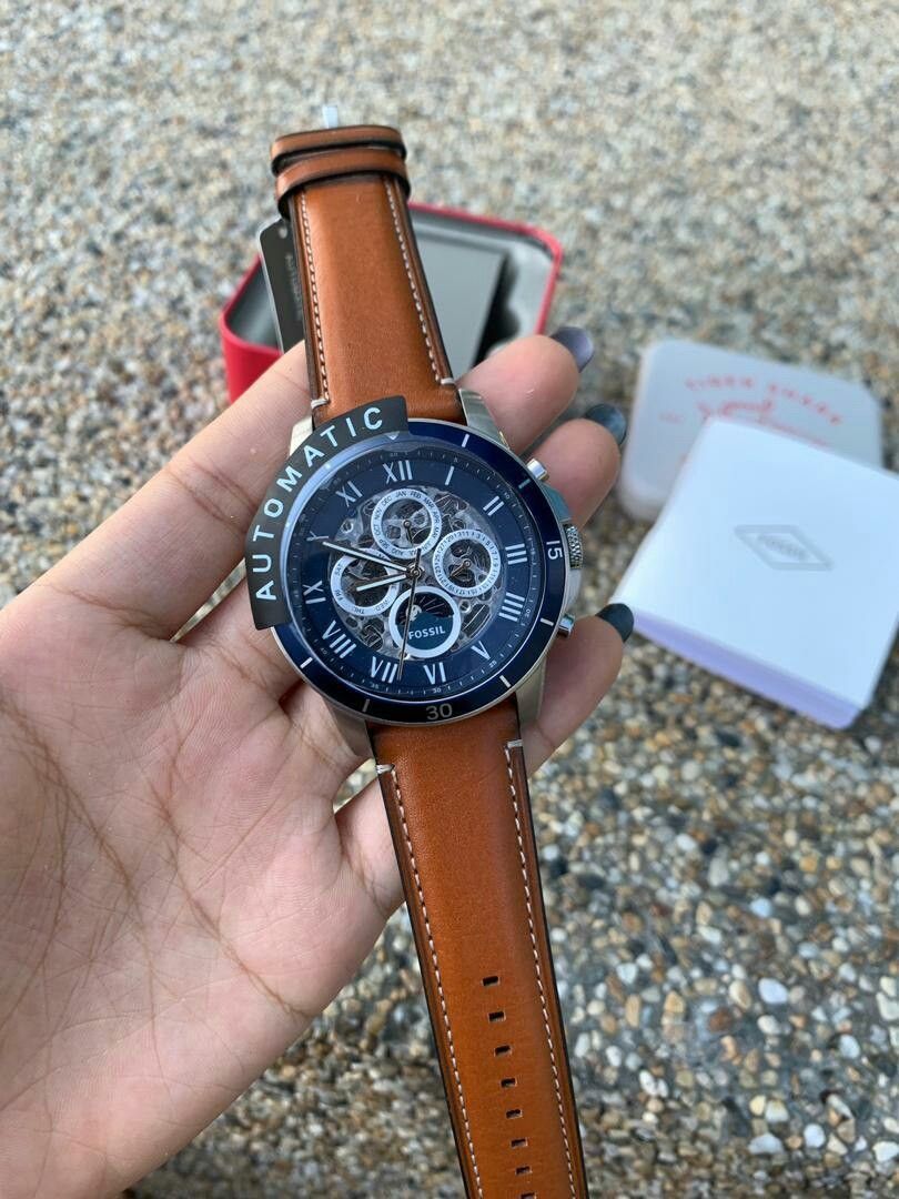 Grant sport automatic luggage leather watch store