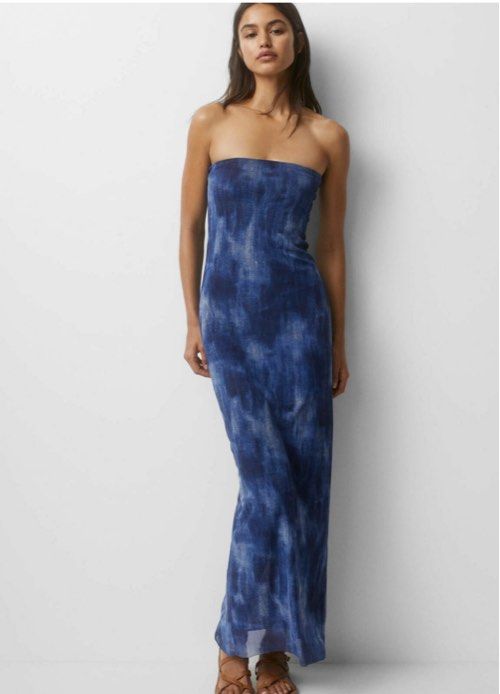 Pull Bear Tulle Midi Dress, Women's Fashion, Dresses Sets