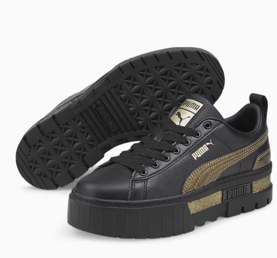 Puma Mayze Glow Women's Trainers (Category: Sneakers) located in Cavite. Submitted by asianpretty (Listing ID 1336200340, Image 1). Description: Mayze Glow Women's Trainers Enjoy sleek, everyday style in our Mayze line. This statement shoe is a love letter to classic Californian skate and surf culture, featuring a stacked sole and crisp, pared-back details. One step in these transports you to the heyday of Dogtown. Our Mayze Glow Trainers rts: th