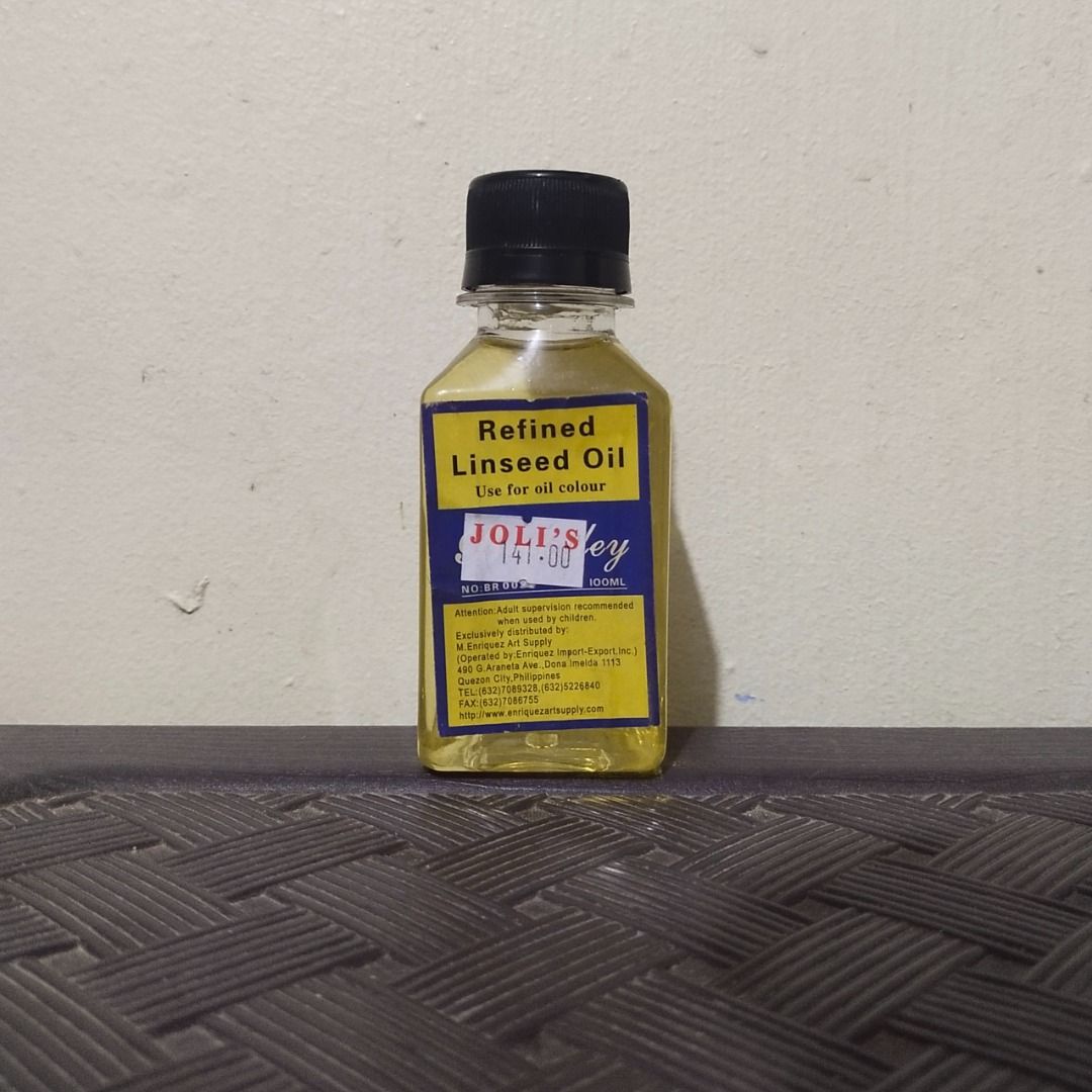 Refined Linseed Oil (Category: Spice & Seasoning) located in Manila. Submitted by sophia.santos2680 (Listing ID 1336222663, Image 2). Description: The item is sealed. Bought at 141.00 RFS: Decluttering For Meet-ups: Divisoria only For Delivery: The buyer handles the delivery fee.