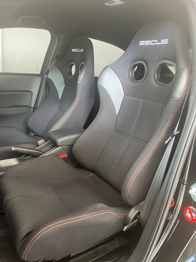 Semi Bucket Seat SSCUS - PAIR, Auto Accessories on Carousell