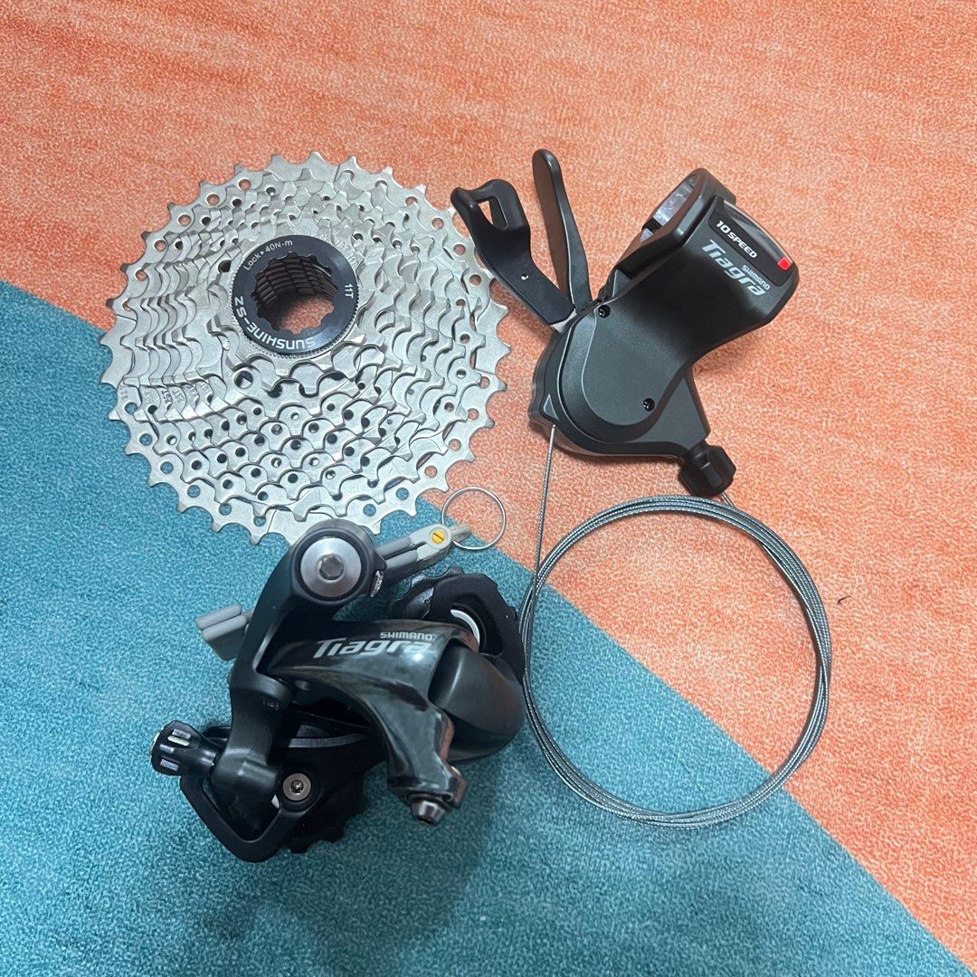 Shimano Tiagra 10 Speeds 4700 Shifter Rear Derailleur Gear Sora