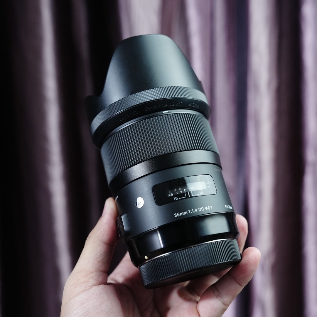 Sigma Art 35 Mm F/1.4 DG HSM Pour Canon EF - Occasion état Neuf