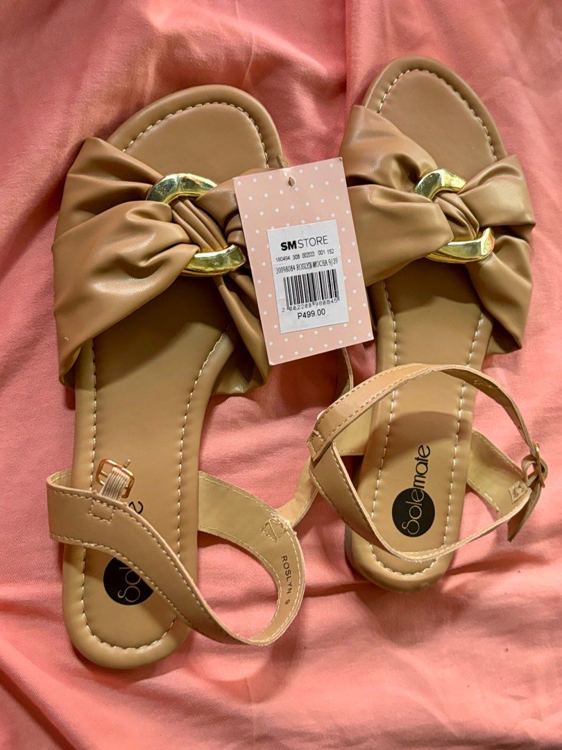 Sm Department Store Sandals Women s Fashion Footwear Flats Sandals on Carousell