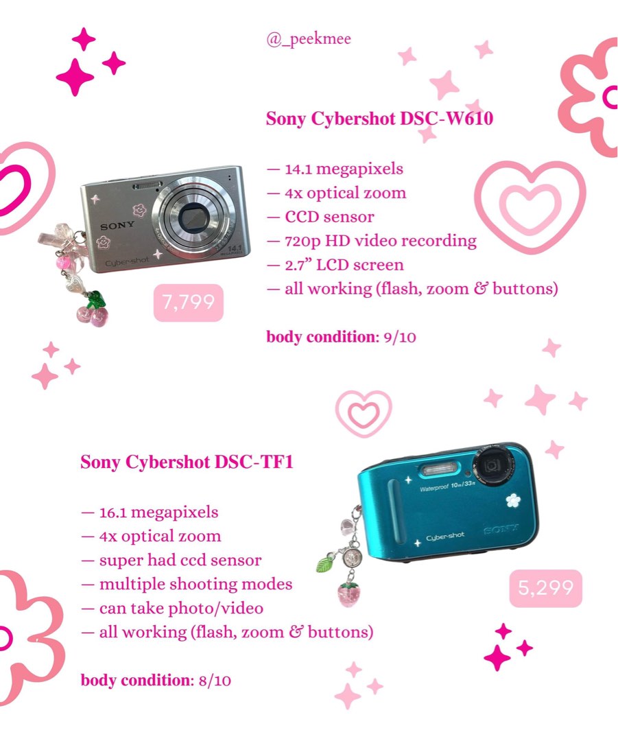 SONY CYBERSHOT, Photography, Cameras on Carousell