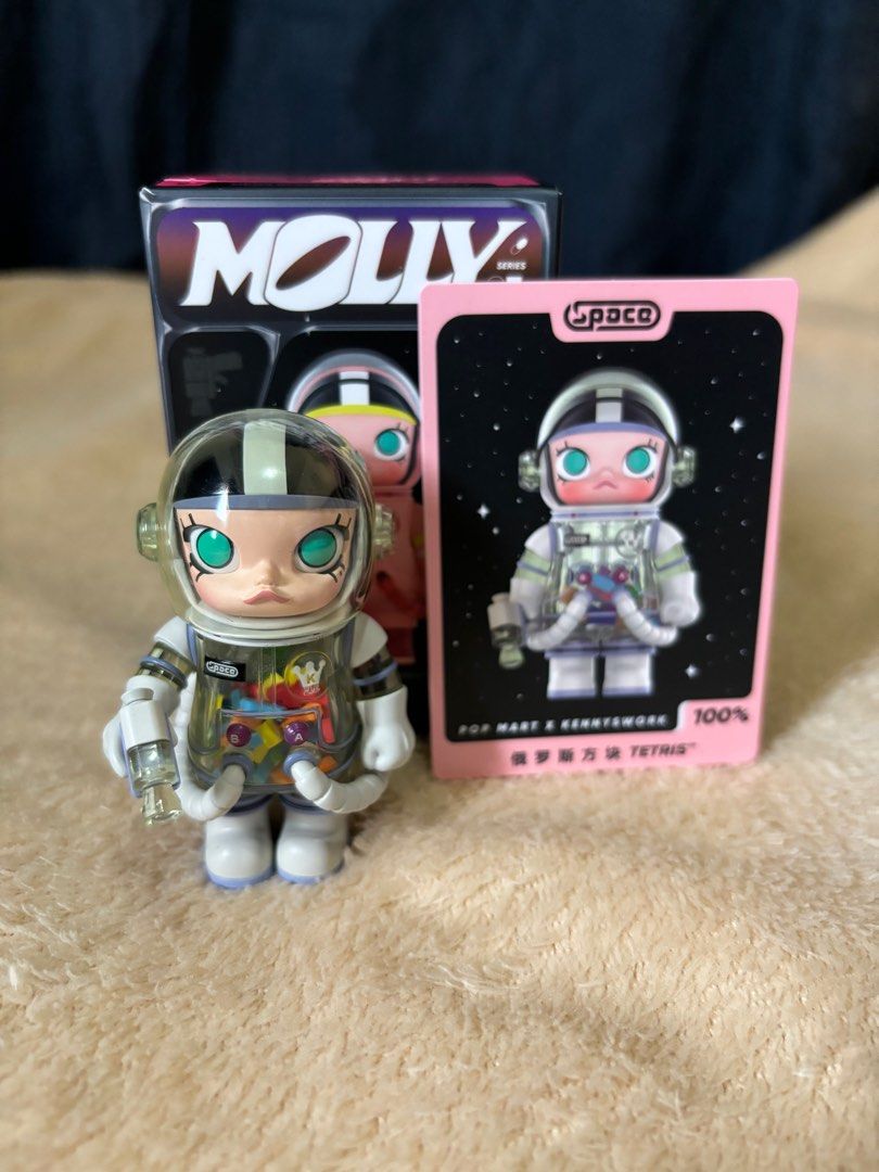 Space molly series 3 Tetris (Category: Designer & Blind Box Toys) located in Bacoor. Submitted by mc_shopper (Listing ID 1336163727, Image 1). Description: Open box and unsealed foil Onhand ready to ship via J&T or pick-up via lalamove 📍Bacoor Cavite.