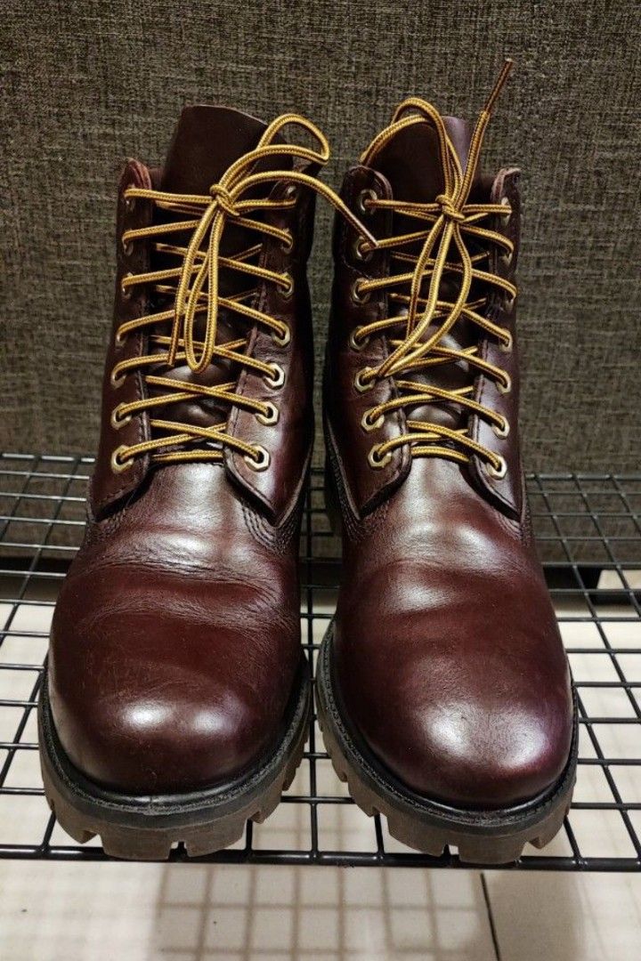 Burgundy timberlands mens online