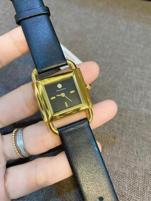 Tory burch leather watch cheap