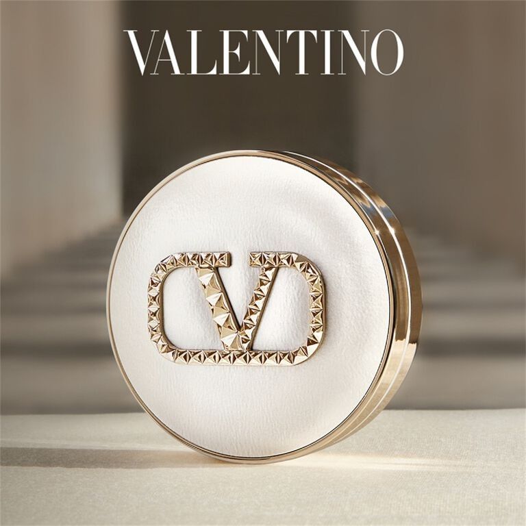 VALENTINO 新作GO-CUSHION GLOW LIGR2 GO-CUSHION GLOW VELVET MAUVE EDITION