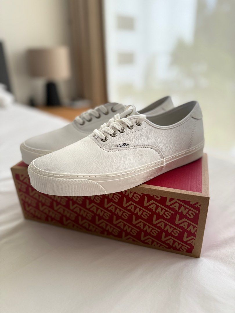 Vans Authentic Lux men s leather shoes Men s Fashion Footwear Casual shoes on Carousell