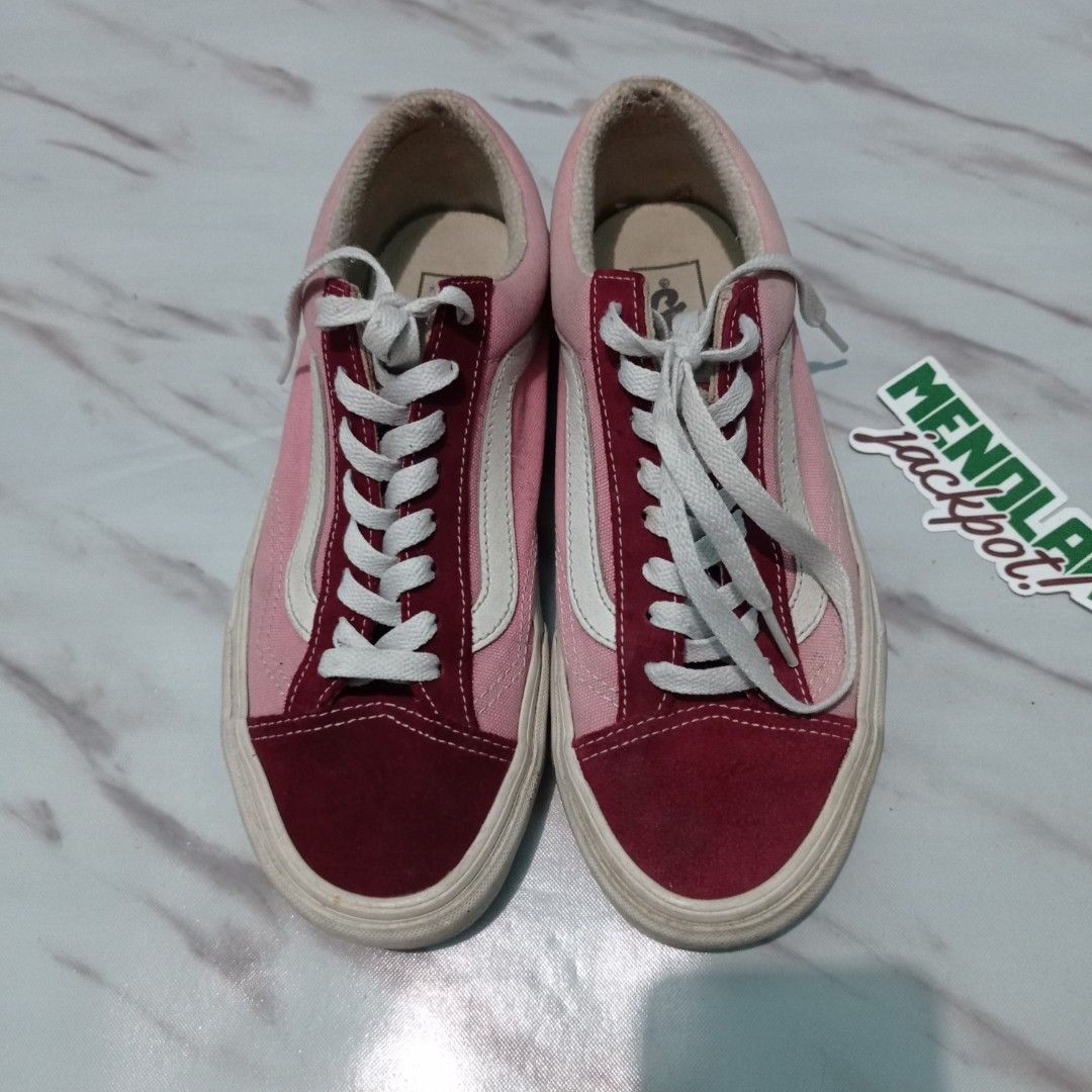 Vans style 36 rumba red clearance
