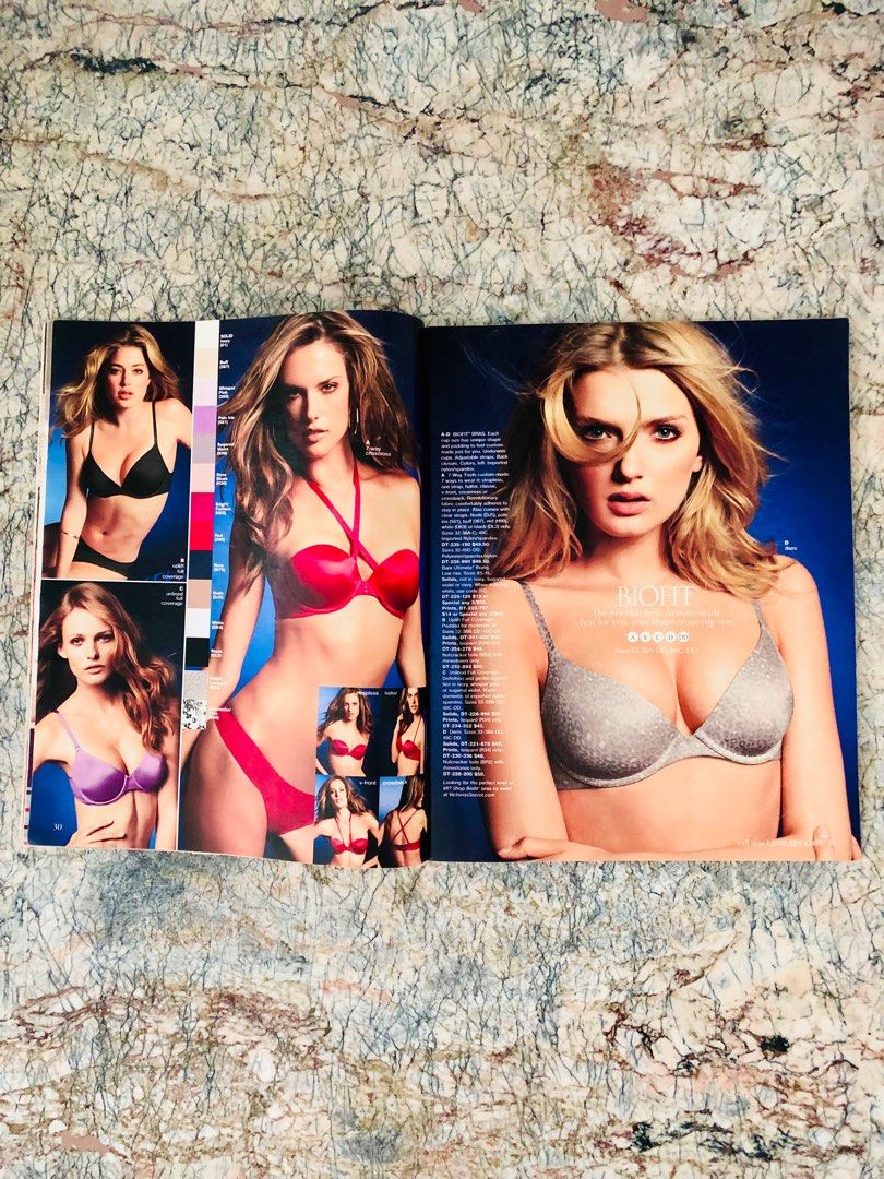 Victoria's Secret Sexy Lingerie Catalogue, Women's Fashion, Swimwear,  Bikinis & Swimsuits on Carousell