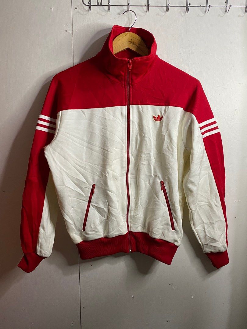 Vintage Adidas Trefoil West Germany Descente 80s Tracktop Jacket Size 3  Jaspo, Men's Fashion, Coats, Jackets and Outerwear on Carousell