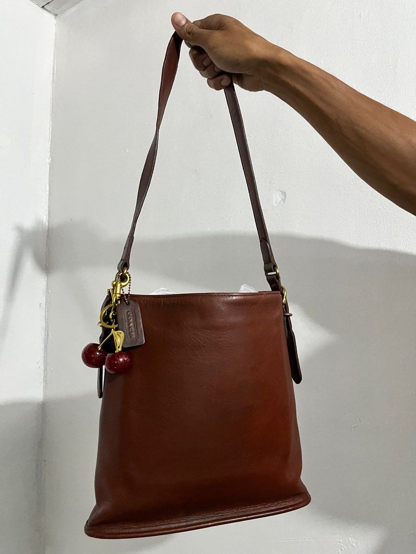 Vintage Coach Equestrian Slim Bucket