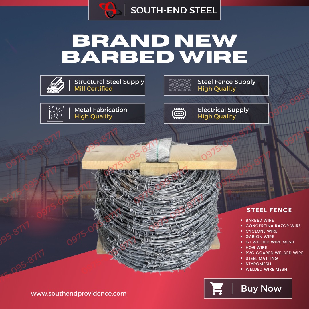 Wholesale Industrial Barbed Wire 25 kgs - Cyclone Wire - Hog Wire ...