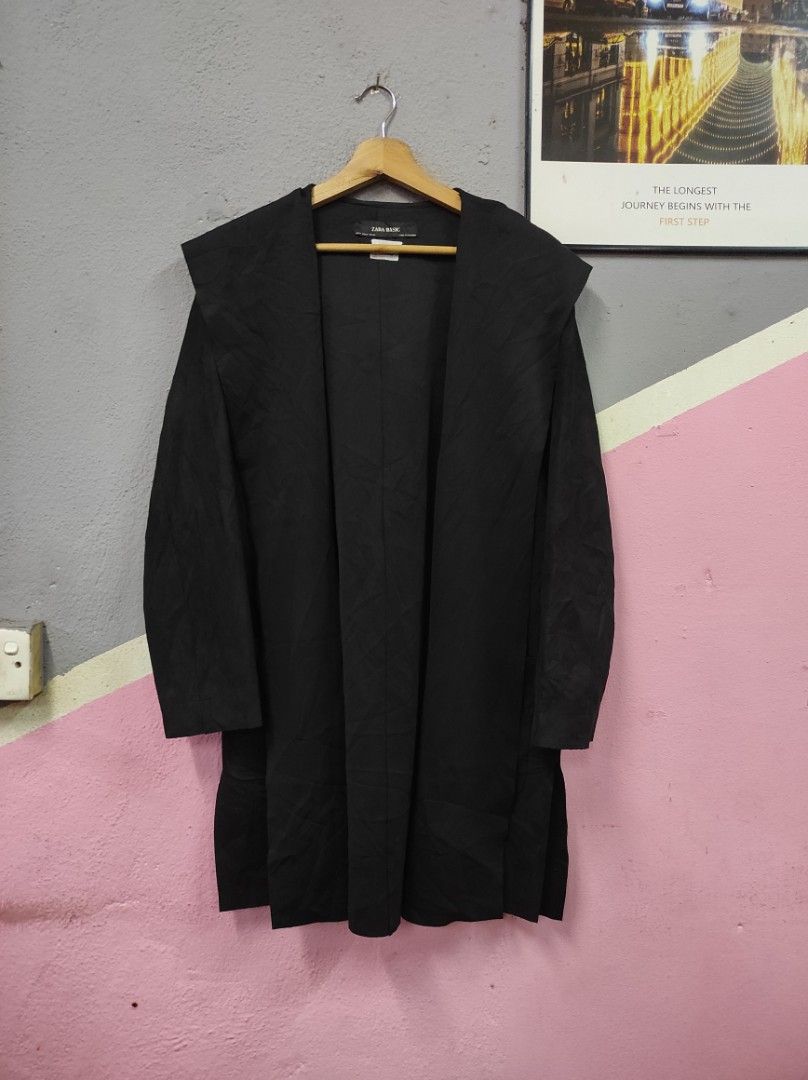Long cardigan coat zara clearance