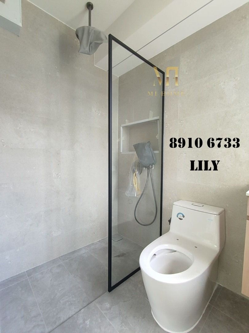 10mm Clear Tempered Frameless Shower Fix Panel / Frameless 1 Fix Panel Shower Screen62863076291330117