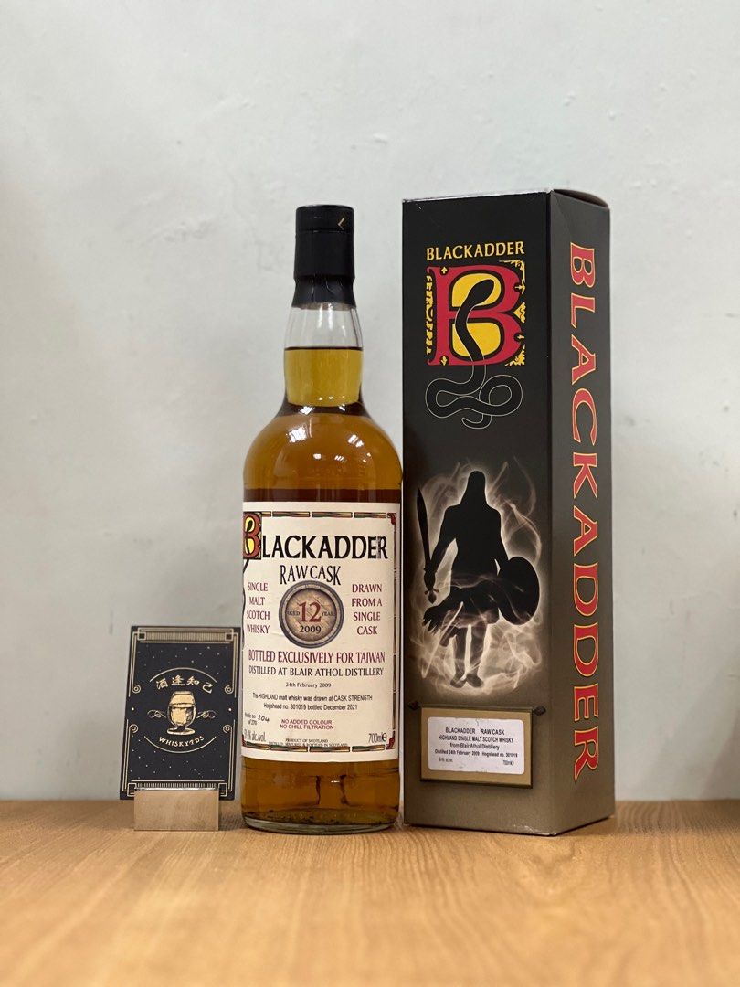 2009 BLACKADDER RAW CASK BLAIR ATHOL 12YO HOGSHEAD SINGLE