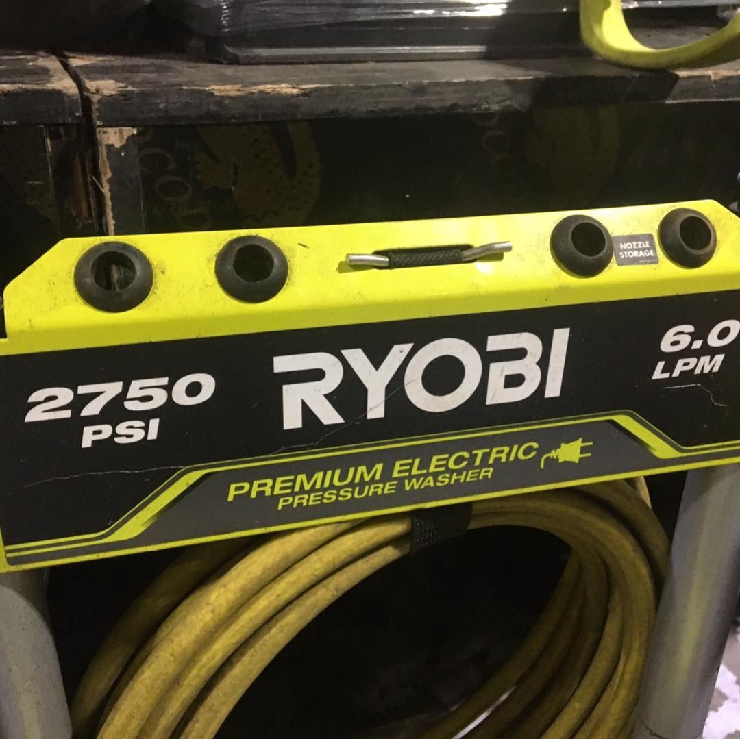 Ryobi 2100w 2750 psi pressure washer hot sale