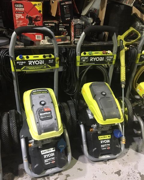 Ryobi 2100w 2750 psi pressure washer 2025