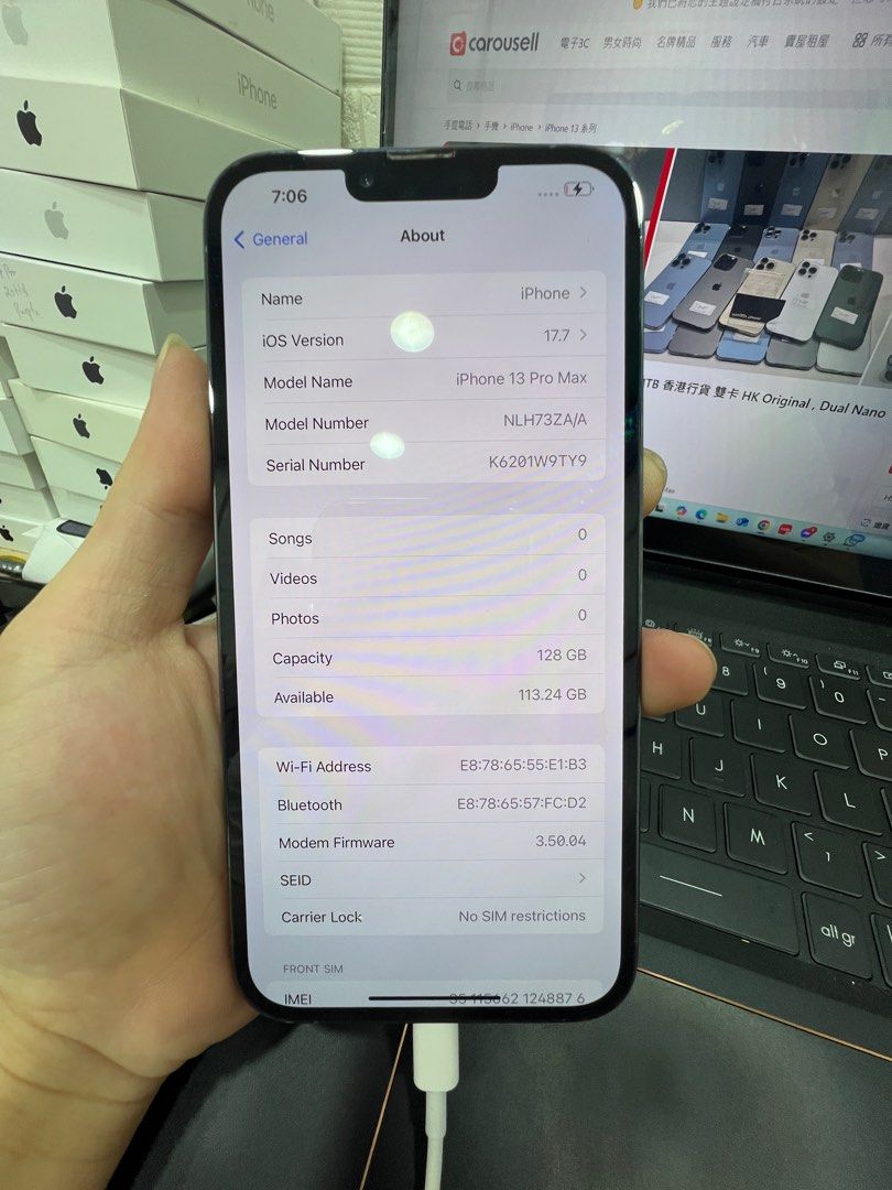 95%電池）iphone 13 pro max 256gb 港版行貨, 手提電話, 手機, iPhone