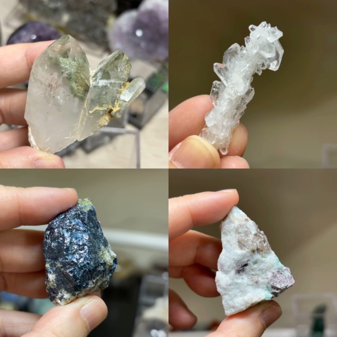 Crystal MIMIMI 直播/門市紫晶鎮💎魚眼💎原石💎幽靈| 💎收藏級別