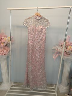 Pink sequin cheongsam62975774918403111
