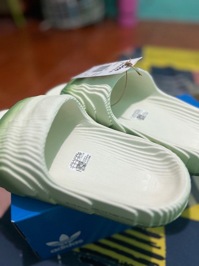 Adidas Adilette 22 ivory size 6 (Category: Slippers & Slides) located in Cabuyao City. Submitted by tabachingching.tabachingching (Listing ID 1336450232, Image 3). Description: Brand new with box Bought from adidas store with receipt Adilette 22 size 6 .