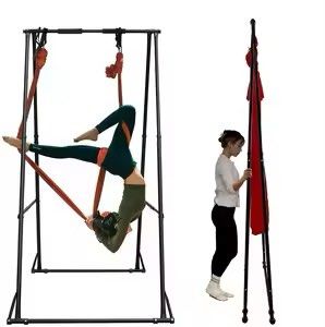 Aerial yoga hammock stand pull up stand Sports Equipment Other Sports Equipment and Supplies on Carousell